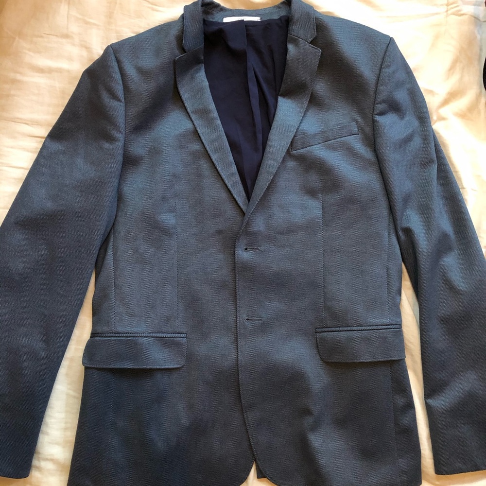 Blue CK Suit